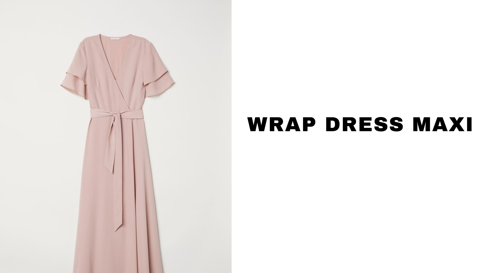 wrap dress maxi