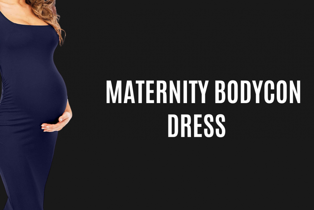 Maternity bodycon dress