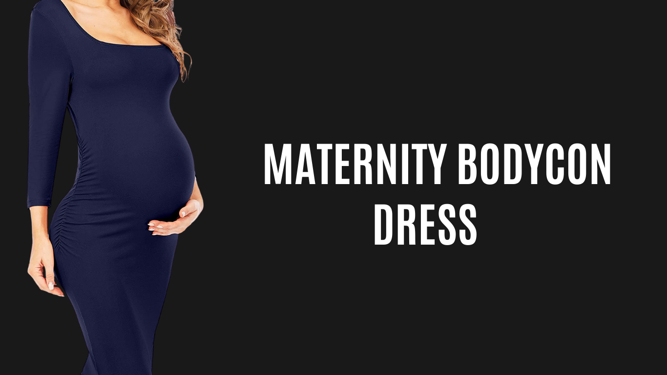 Maternity bodycon dress